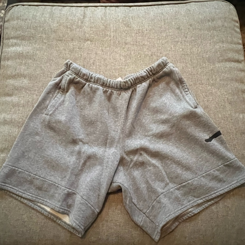 Gray Casual Shorts